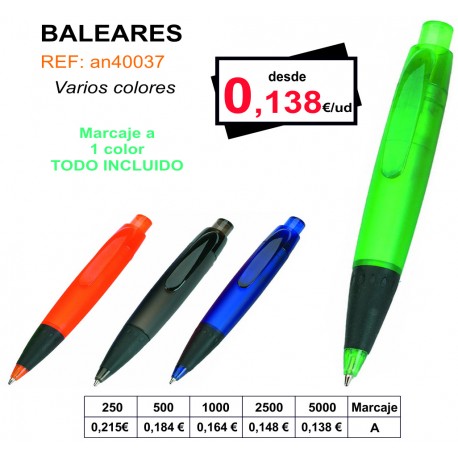 BOLÍGRAFO BALEARES