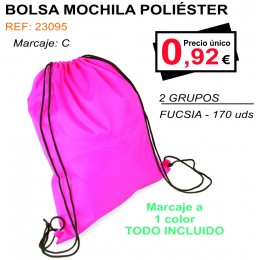 BOLSA MOCHILA POLIÉSTER