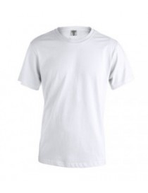 Camiseta Adulto Blanca "KEYA" 130 GR.