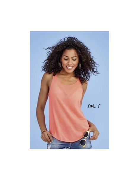 CAMISETA DE TIRANTES LIGERA DE MUJER JADE