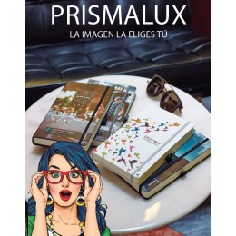 Notebook PRISMALUX Q21 INTERIOR LISO 9x14 cm.