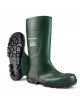 Bota de agua verde de seguridad PVC caña alta. Dunlop