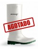 BOTA DE AGUA PVC/NITRILO PROTECCION PUNTERA BLANCA