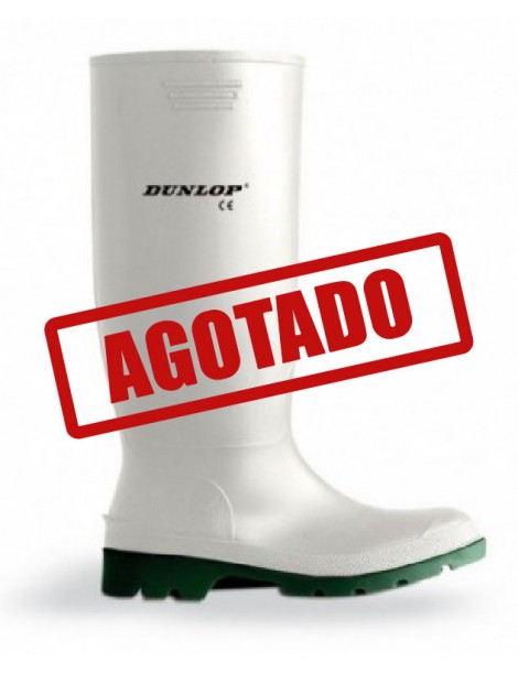 BOTA DE AGUA PVC/NITRILO CAÑA ALTA BLANCA